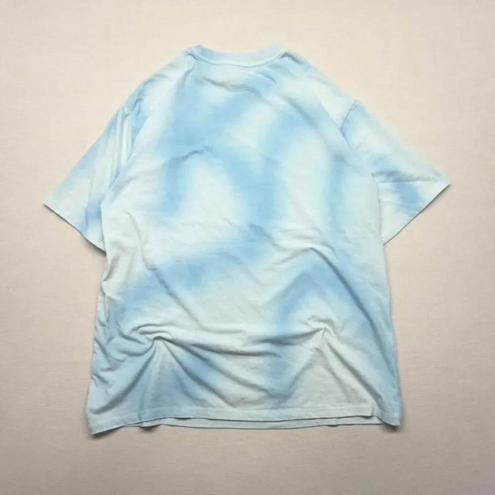 The-north-face Men's Blue and White T-shirt